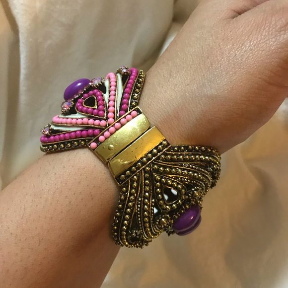 Beautiful purple stones bracelet - Picture 4 of 6